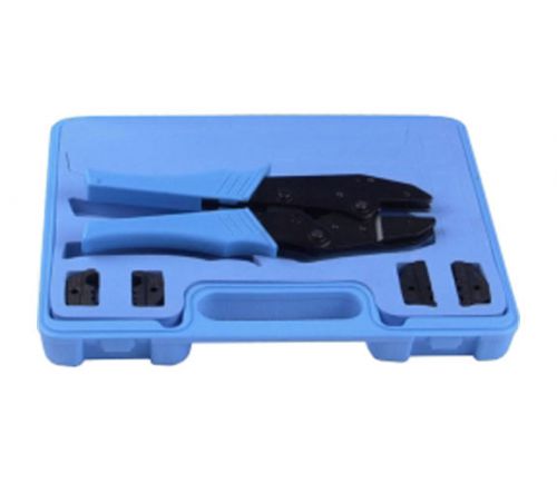 Rf industries - crimp tool kit crimps rg58,59, proflex,8,214 for sale