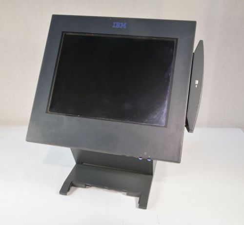 IBM SurePOS 500 4840-54C Terminal w/ 12&#034; Touch Screen AS IS! For Parts or Repair