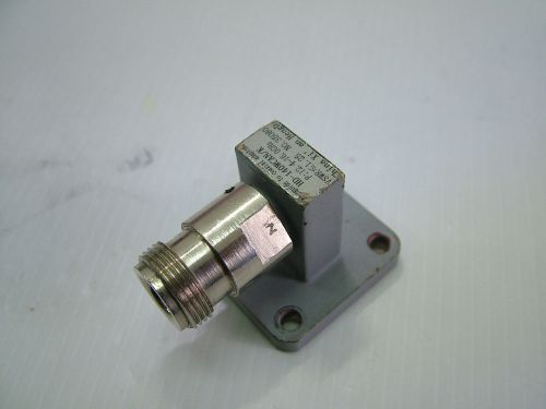 WR62 Waveguide Adapter to N TYPE HD-140WCAN/K VSWR1.25