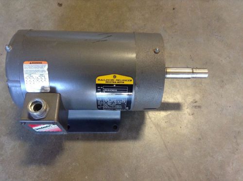 Baldor Reliance 5 HP 3 Phase 208-230/460 VAC 3450 RPM 182JM OPSB 35E1810T Motor