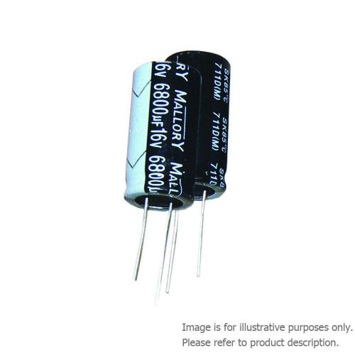 10 x cornell dubilier sk471m035st aluminum electrolytic capacitor 470uf 35v 20% for sale