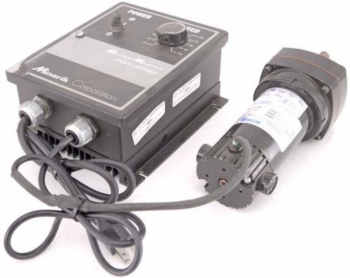 Minarik mm23411c 1ph 3a motor master 20000 control box w/ 507-01-130a as-is for sale