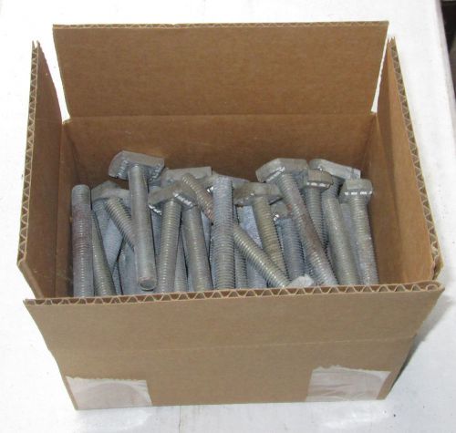 BOLTS    Box of 25-1/2x13    4&#034; long galvanized steel bolts