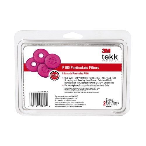 Tekk 3m particulate filters, 2-pack for sale