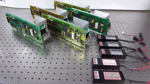 Z128130 (Lot of 5) HP 5517B Laser Internal Control Boards w/ 5 Power Bricks