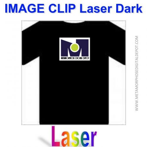 NEENAH IMAGE CLIP LASER DARK TRANSFER PAPER 100 SHEETS 8.5 X 11H