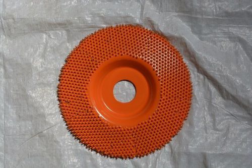 Sanding disc’s (flat face)) sd5125 7/8 bore orange ex-coarse 5 inch diameter for sale