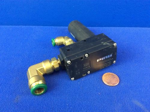 Piab x20a6-cn mini vacuum pump w/ 32.16.009 silencer for sale