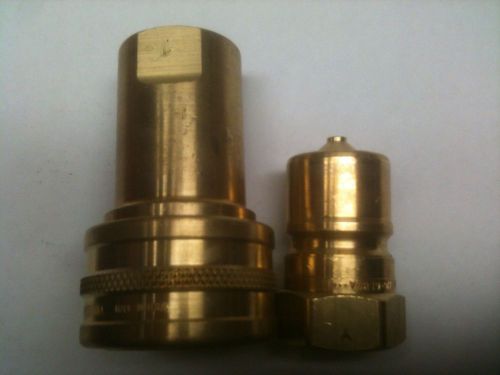 Fosters Brass  3/4 Quick Coupler  H6