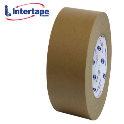 Intertape 530 flatback tape brown 1-1/2&#034; x 60yds - 2 rolls for sale