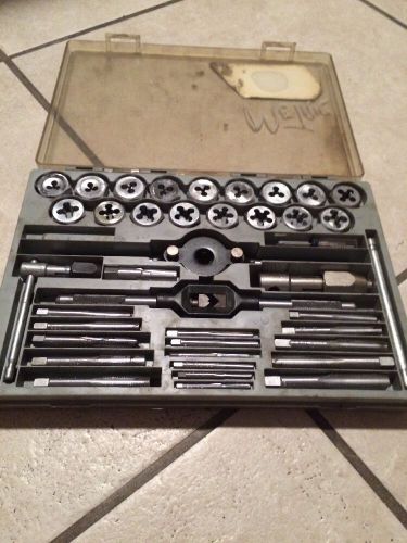 CRAFTSMAN METRIC #9-52095 KROMEDGE TAP &amp; HEXAGON DIE 41 PC SET