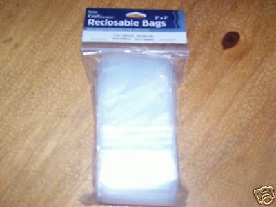 2 inch X 3 inch reclosable plastic bags 100 per pkg