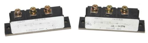 Powerex CC411699 Diode Isolate Module Power Block lot of 2 pieces