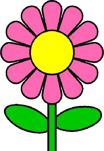 30 Custom Simple Pink Daisy Personalized Address Labels