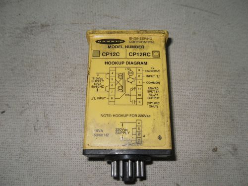 (O1-14) 1 BANNER ENGINEERING CP12RC POWER SUPPLY