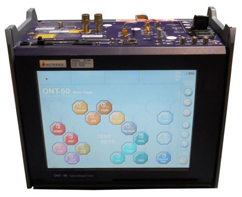 Acterna ont-50 10g optical network tester with jitter and wander for sale