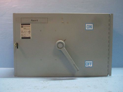Westinghouse fdpw326r 600 amp 240v fused panelboard switch fdp unit fdpw326 600a for sale