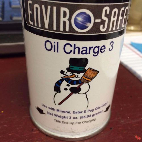 R22, Oil Charge, R-22, 3 OZ. CAN, Refrigerant with Lubricant
