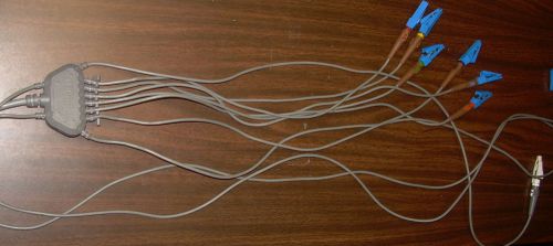 Burdick #007514 ECG / EKG Patient Cable with Clips 30 Day GUARENTEE