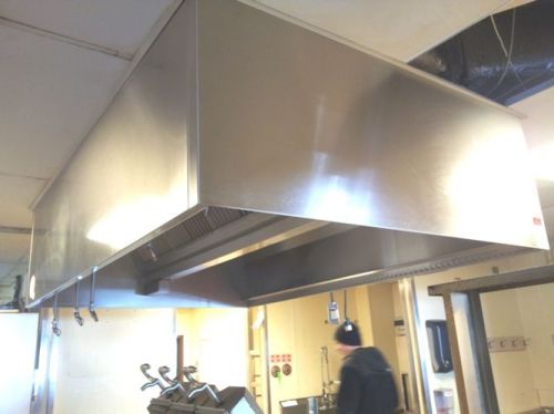 Hood Island 87 x 60 x 23&#034;H All stainless Steel/ Complete
