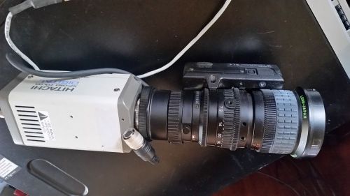 HITACHI KP-D50 COLOR DIGITAL CAMERA W/ 1:1.2 12.5 ~ 75mmTV VF Zoom Lens