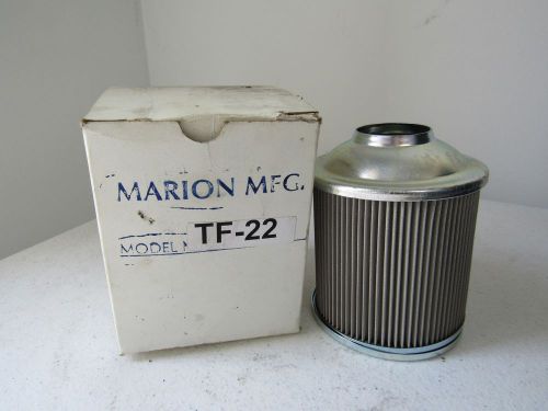 NEW MARION MFG KILLER FILTER REPLACEMENT FOR TF-22 201-8630 0912
