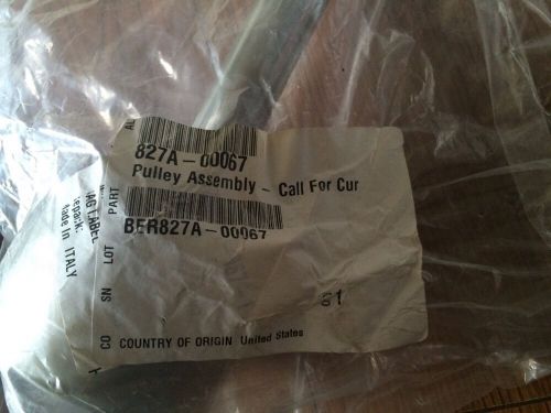 Bizerba Pulley Assembly #827A-00067