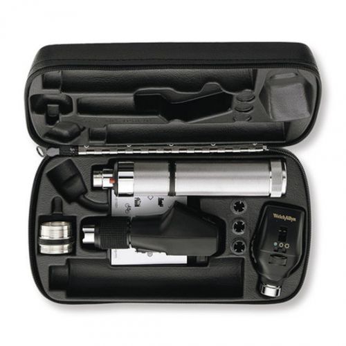 Welch Allyn 3.5 V Ophthalmic set Ophthalmoscope,Retinoscope,Handle,Fixation Card