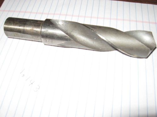 Hs usa drill 1-7/32 &#034; steel drill used 1&#039; chuck shank for sale