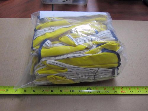 12 Pairs Showa Best 2745 Answer Cotton Canvas Coated Nitrile Glove Medium NEW