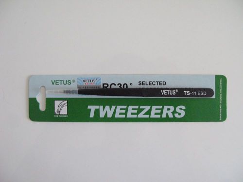 VETUS TS-11 ESD Original Genuine High Quality Anti-static Switzerland Tweezers