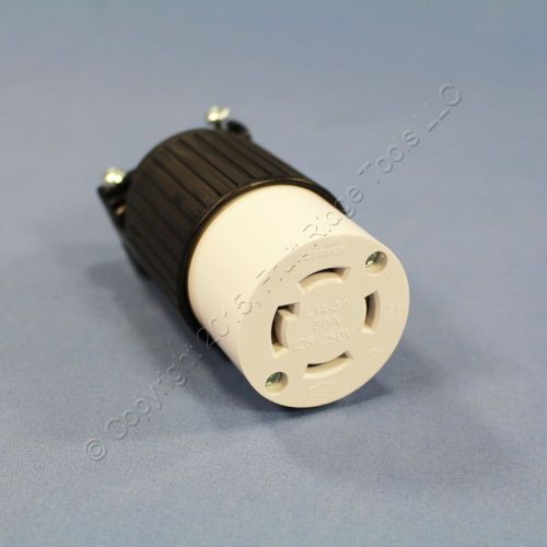 Cooper commercial twist turn locking connector nema l14-30p 30a 125/250v l1430c for sale