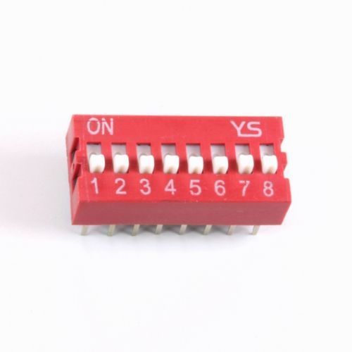 DIY (5 PACK) DIP SWITCH 5 POSITIONS GOLD PLATED CONTACTS TOP ACTUATED