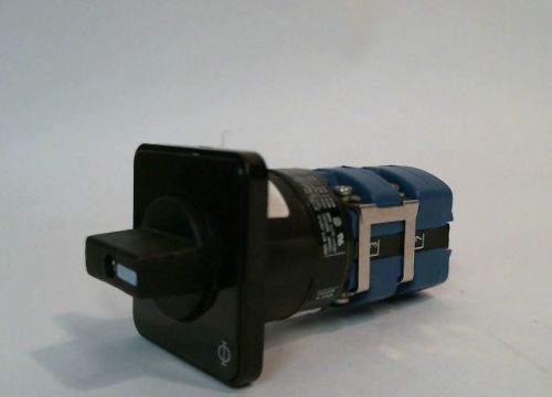 Kraus and naimer d10a-a3a006 2p 10a 600vac 2 position hand switch for sale