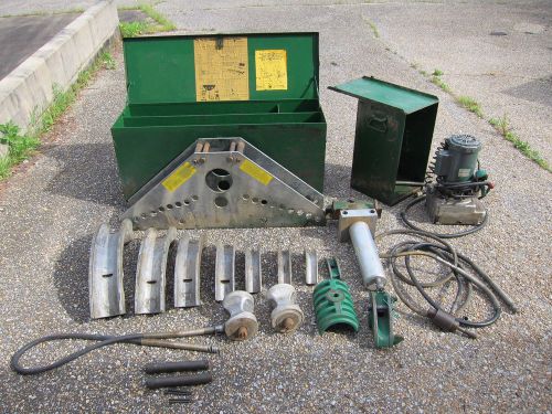 Greenlee 884 hydraulic bender with 960 pump  for sale