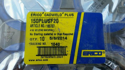 Erico - cadweld plus - #150 shots - 10 pack
