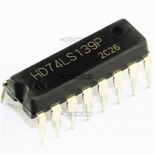 10pcs hd74ls139p 74ls139p dip ic new good quality #2338771