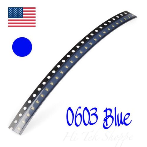 0603 SMD LED Blue Super Bright- 10 Pieces U.S. Seller