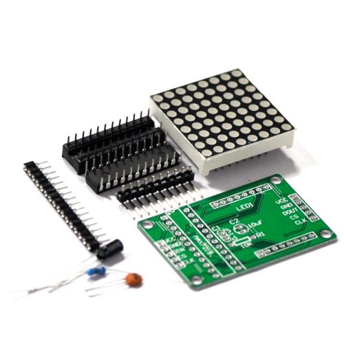 1xmax7219 arduino display module cascade matrix control arduino dot chip diy kit for sale