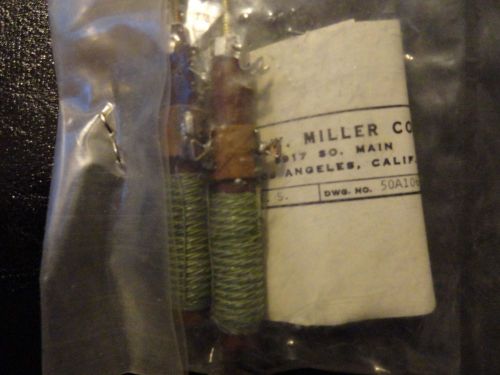 james miller 9012 .180 mh-.800 mh adj. r.f. coil vintage