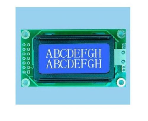 Blue lcd0802 character display module 0802 5v for sale