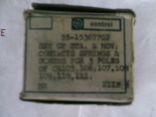 Genuine - GE General Electric Contact Kit 55-153677G2 Size 3