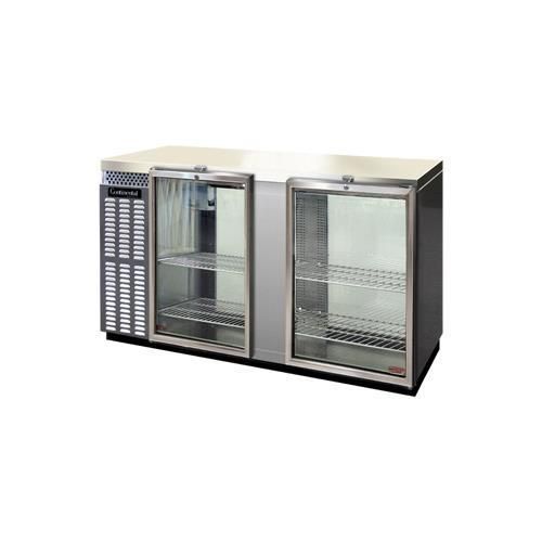Continental Refrigerator BBUC69-SS-GD-PT Back Bar Cabinet, Refrigerated