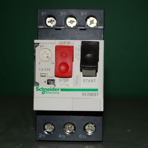 Schneider electric tesys gv2 magnetic and thermal magnetic motor circuit breaker for sale