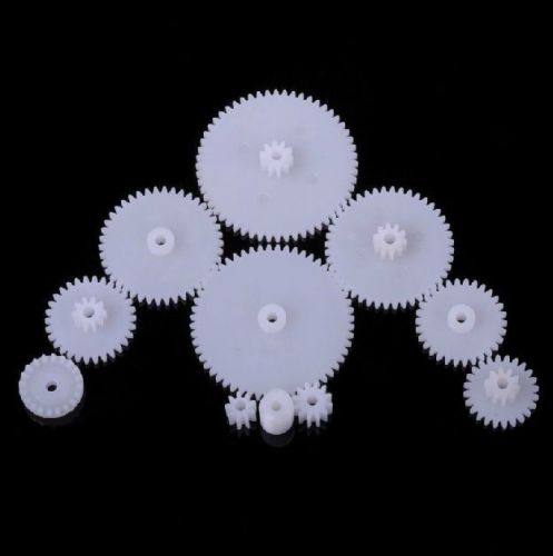 11 styles Plastic Gears All Module 0.5 Robot Parts for DIY NEW S3