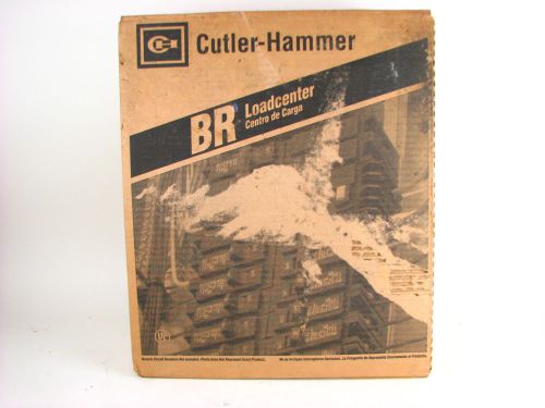 EATON CUTLER HAMMER 125 AMP 24 CIRCUIT INDOOR MAIN LUG W/5 BREAKERS BR1224L125V1