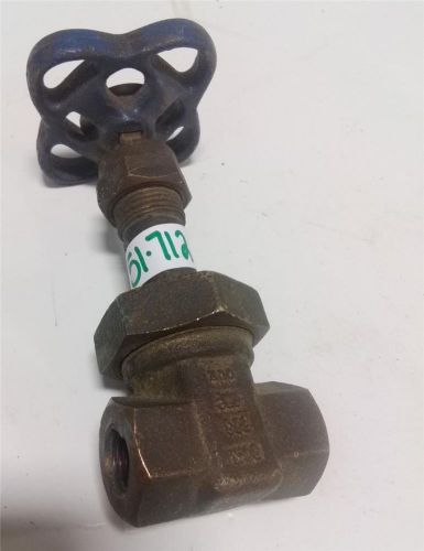 Nibco gate valve 1/4 for sale