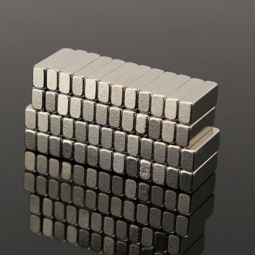 50pcs N35 Strong Block Magnets 8mmx3mmx2mm Rare Earth Neodymium