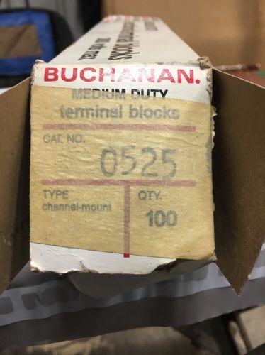 Buchanan Medium Duty Contact Sections, Cat. NO. 0525, Box 0f 100 New Free Ship