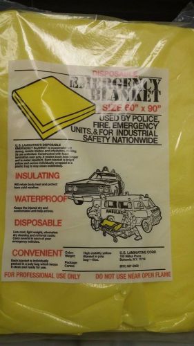 Disposable Emergency Blanket 60x90